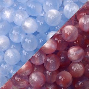 10mm/12mm Resin Cat Eye Color Changing Round Beads shaped large hole pillar Loose Spacer Beads For Handmade Bracelet Necklace Earring Keychain DIY Craft Jewelry Making Accessories