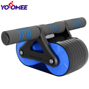 Yoomee AB Roller Wheel for Abdominal Exercise Core Workout Equipment with Automatic Rebound Assistance and Resistance Springs with Ergonomic Handle