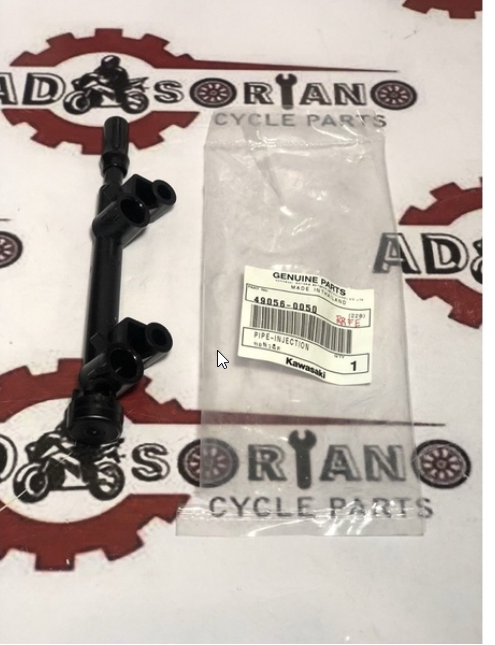 thumbnail image 2 of Kawasaki Genuine Throttle Injection Pipe – Ninja 400, Z400, Eliminator – 49056-0050 – New OEM 2 of 10
