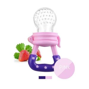 Baby Pacifier Fresh Food Feeder Silicone Nipple Teething Toy Reusable No BPA
