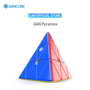 [GAN Official Store] GAN Pyraminx Puzzle Cube 36 Magnets Speed Magnetic Pyramid Puzzle Stickerless Triangle Cube with Extra GES(Explorer)