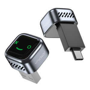 Vyvylabs Wireless CarPlay Adapter Android Auto Converter for Wired CarPlay Dual Phone Switch Auto Pairing for iOS10+ Android 11+ Seamless