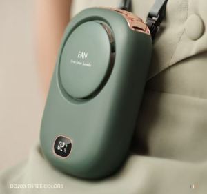 Quạt đeo cổ 2000Mah chính hãng AirtecFan hoạt động 6 giờ siêu mát kiểu dáng hiện đại