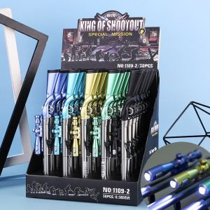 Alphar Toys 3Pcs Gel Pen with Spotlight Pens game peripherals Student Black Jedi Gift Interesting school supplies