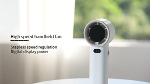 Tay cầm xách tay fan 100 tốc độ điều chỉnh quạt tản nhiệt 3600mAh có thể sạc qua USB fan hâm mộ với màn hình LED quạt tản nhiệt