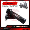 ORIGINAL YAMAHA HANDLE GRIP ASSY FOR NMAX V1 & V2, AEROX (PAIR). 