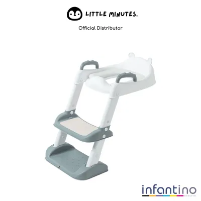 Infantino | Little Minutes Training Potty Seat With Foldable Step Ladder