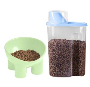 FOCAT BUY1 GET2 Paket Kenyang Anabul / Bundling Tempat Makan Kucing Anjing / Wadah Penyimpanan Makanan Anabul / Aksesoris Anabul / Perlengkapan Kebutuhan Hewan Peliharaan