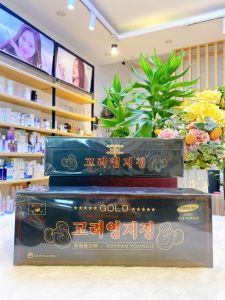 Cao linh chi hộp gỗ đen Hàn Quốc - GOLD Korean YOUNGJI Korean Longevity Mushroom Extract