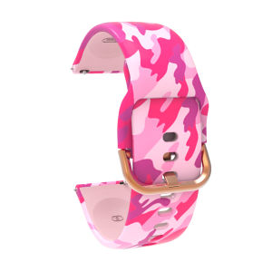 Zenia 20mm Printing Silicone Watch Strap for Garmin Forerunner 70/170/165/645 Music/245 55 570 42mm Approach J1 S12 S40 S42 S44 S50 Vivoactive 6 5 3 Element Venu SQ D2 Air X10 Vivomove HR/Style/Luxe/Sport/Trend Haylou RS4 Plus Amazfit Active Bip GTS 2 4