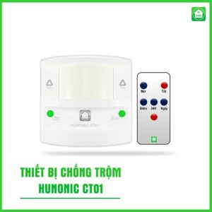 Thiết Bị Chống Trộm Và Báo Khách Đa Năng Hunonic CT01 - Dễ Dàng Sử Dụng Và Lắp Đặt - Chinh Hãng Bảo Hành 12 Tháng