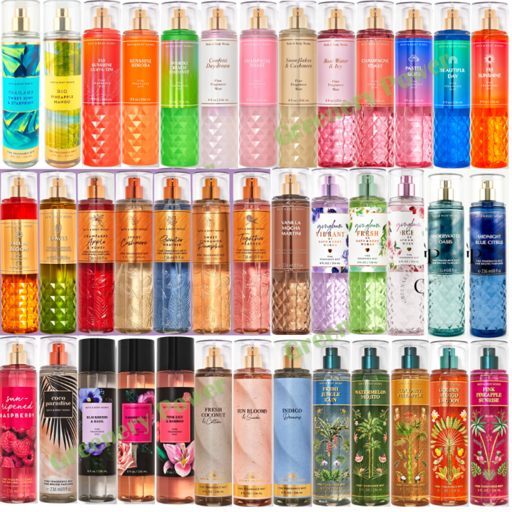 【新品未使用品♥】バスアンドボディワークスファインフレグランスミスト4本セット 専用 bath and body works Fragrance Mist 4 Bath&bodyworks