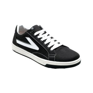 Footstep Footwear Sepatu Pria Sneakers Champ Jet Black Original Shoes