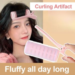 2PCS Curly Hair Artifact Hair Root Fluffy Hollow Hair Rollers Self Grip Hair Clips Hair Accessories
