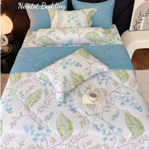 🌇SIÊU ĐẸP🌇Bộ Ga Gối Lụa Lyocell Viscose Thoáng Mát Mềm Mịn Chăn Chần Bông Cao Cấp _ Nemtot Bedding