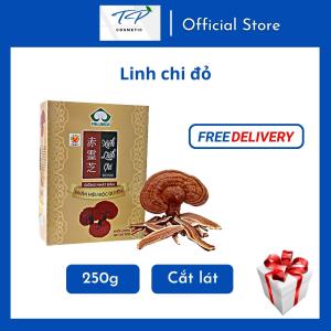 [Chính hãng] Nấm Linh Chi Nhật Thượng Hạng Cắt Lát 500g (Nấm linh chi đỏ): Trường thọ và ngăn ngừa bệnh tật. Giảm cholesterol chống xơ vữa động mạch. Giúp ăn ngon ngủ tốt. Đẹp da.