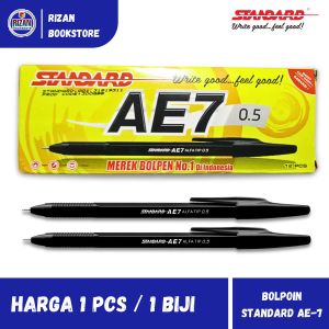 [1 Buah] Bulpen / Bolpoin / Pena Standard AE7 0.5