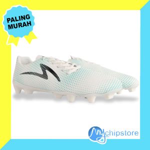 Sepatu Sepak Bola Specs GENESIS FG - White Aqua Glass Neutrall Black