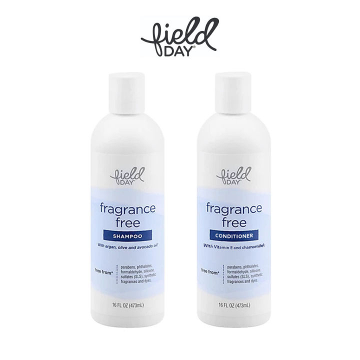 Field Day Fragrance Free Shampoo / Conditioner (473ml) Lazada PH