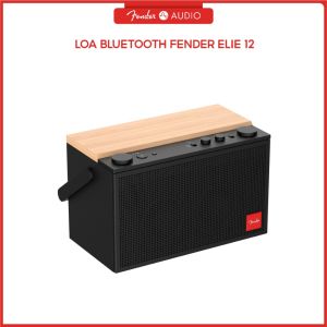 Loa Bluetooth Fender ELIE 12 (Đen) 120W  Tuỳ Chỉnh Bass & Treble - Hỗ Trợ XLR Combo - BH 24 Tháng  FA-E12-SBKWW