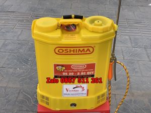 Bình xịt điện oshima os20 màu vàng phiên bản mới 2024