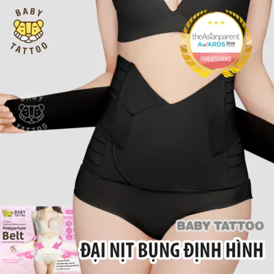 Đai Gen Nịt Bụng Baby Tattoo Định Hình Vòng Eo Sau Sinh Cho Mẹ