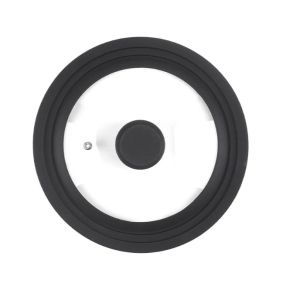 20cm 22cm 24cm 26cm 28cm Visual Pot Lid Multifunctional Glass Lids Wok Frying Pan Cover for Silicone Heat Resistant Cookware2026