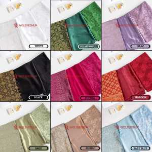 Paket Seragam Bridesmaid Lengkap Wisuda Lamaran Keluarga Kain Songket Semi Palembang Kain Brokat Kain Satin Velvet Premium