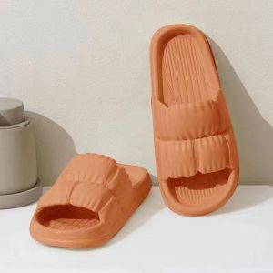 [Free Shipping] WomenS Summer Home Slippers Non-Slip For Couples Bathroom Use Simple Thick-Soled Home Sandals For Men