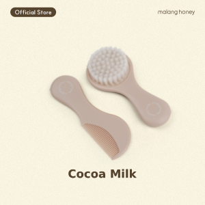 [Malang Honey] 2pcs Baby Hair Brush & Comb Set Baby Care Newborn Massager And Gift Baby Sleeping Soothing Bedding