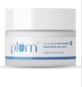 Plum Rice Water & 5% Niacinamide Cloud Whip Face Mask-50GM