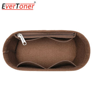 EverToner High-quality Felt Insert Bag Storage Bag Support Internal Bag Organization Portable Purse Liner For GG Mickey Bucket Bag