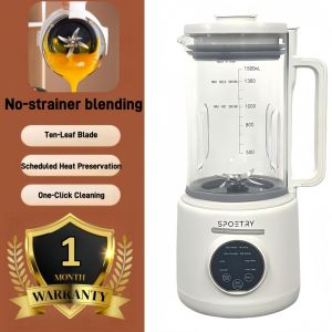 【SG】1.5L Large Capacity Soymilk Breaking Multifunction Hot & Cold Blender