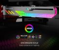🔰 ที่ค้ำการ์ดจอ ขาค้ำการ์ดจอ COOLMOON GT8 ARGB VGA HOLDER 🔰. 