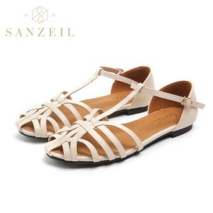 Sanzeil Maya - Sandal Flat Shoes Wanita Import Slip On Casual 1959