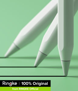 Ringke Apple Pencil 2B Tips [3 Pack] Compatible with All Generations 1st 2nd USB-C Soft Gel Pen Writing Feel