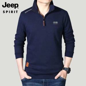 Fashion stand-up collar mens sweater new listing long-sleeved thick section bottoming shirt