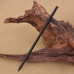 4Pcs Vintage Chinese Style Black Wooden Hairpin Jewelry DIY Hair Sticks for Women Autumn Temperament Hair Accessories