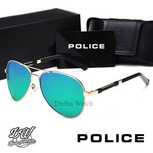 BEST SELLER !!! KACAMATA PRIA POLARIZED POLICE DTX-05599 + BOX FULL SET + HARDCASE