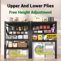 NINI 3/4/5 Layers Tool Shelves | Merchandise Shelves | Product Storage Shelves | Thickening of Shelves Warehouse Shelves 800 Kilos | Buckle Design. 