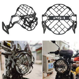 Motorbike For Yamaha PG-1 PG1 2023 2024 2025 Headlight Head Lamp Light Grille Guard Cover Protector