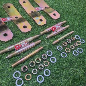 F-One Shark FOS Anting Shackle Per Daun Toyota Hilux Vigo Ukuran Tinggi 15Cm Premium