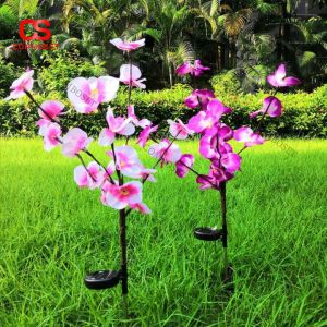 Combo 10 Đèn NLMT Hoa Lan Trang Trí Lối Đi Lãng Mạn Khu Vườn