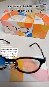 Kacamata New K-ION NANO Premium 8 Black Red