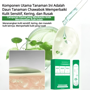 Centella Asiatica Bubble Mask Masker Yang Melembabkan Dan Menghidrasi Untuk Kulit Halus Dan Kenyal