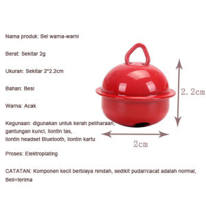 1pc Lonceng Kucing Pet Bell Besar 22mm Bell Klincingan Kucing Untuk Pet Collar Lonceng