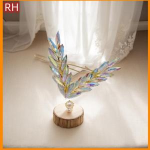 🔥🔥🔥ranghe Sang Trọng Sáng Pha Lê Tóc Clip Cho Phụ Nữ Hàn Quốc V Hình Dạng Khóa Kẹp Tóc Cô Gái Tóc Phụ Kiện Mũ Nón Đồ Trang Trí Thời Trang Quà Tặng