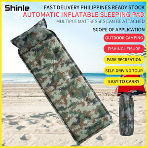 Outdoor Sleeping Pads Camping bed Mat Automatic Inflatable Air Mattresses Portable Bed 1 people