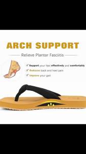 [Free Shipping] Thick-Soled Arch-Supporting Flip-Flops For Women Suitable For Outdoor Wear In Summer With Non-Slip Soles And Arch Support