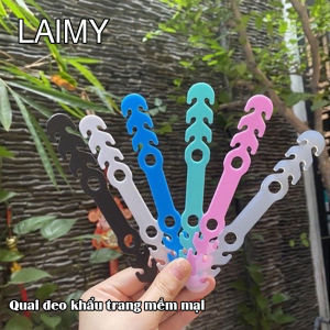 Quai đeo khẩu trang bằng nhựa dẻo nhẹ nhàng êm ái cho vành tai - LAIMY